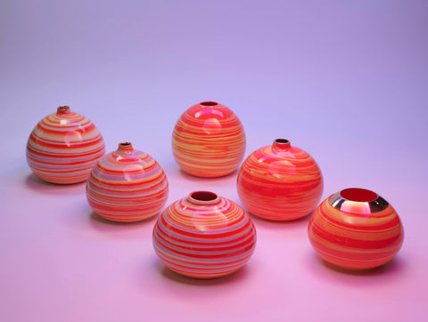 LA Sunset Nerikomi Vase